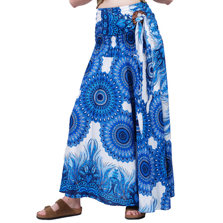 Spódnica wzorzysta wiązana