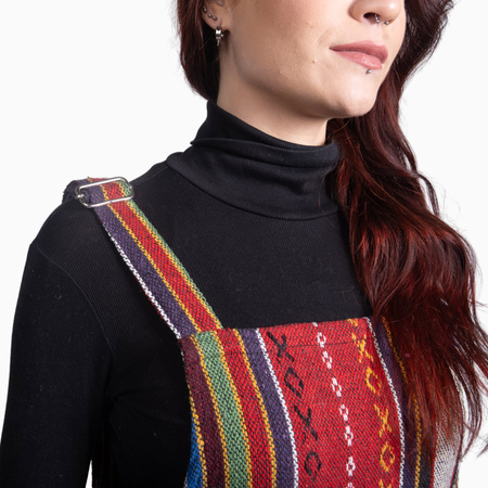 Indie sukienka ogrodniczka