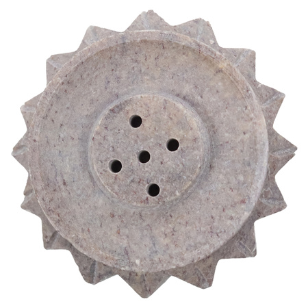 Mała podstawka na kadzidło z kamienia mydlanego