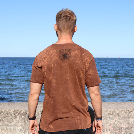 T-Shirt męski hippie Māori