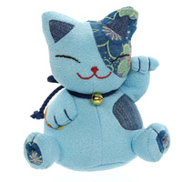 Brelok kot Maneki Neko