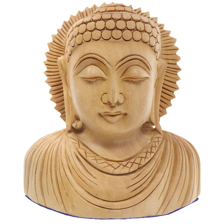 Figurka Buddy Gautamy drewniana