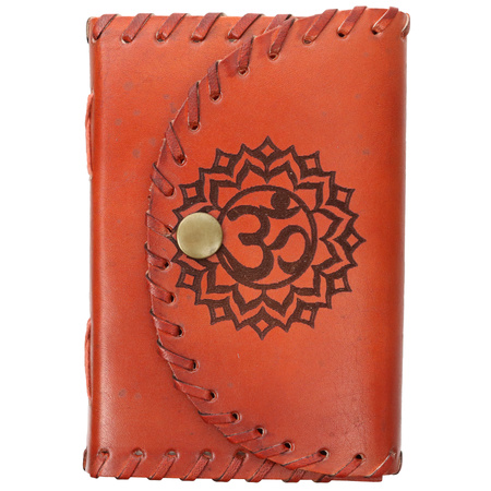 Notes skórzany z Indii