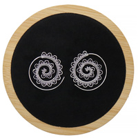 Kolczyki indyjskie spirale