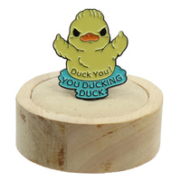 Przypinka metalowa - Kaczki