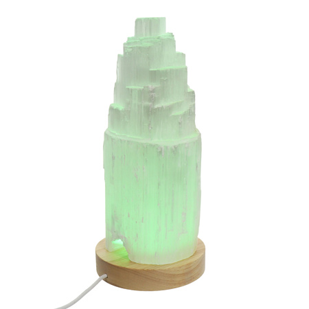 Lampa z selenitu