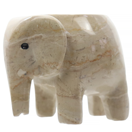 Świecznik słoń kamienny
