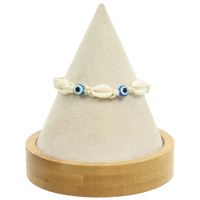 Bransoletka z muszelką kauri i Okiem Proroka