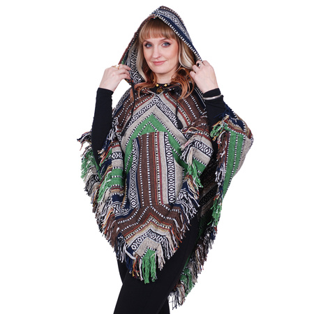 Poncho krótkie