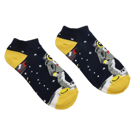 Kolorowe skarpetki krótkie