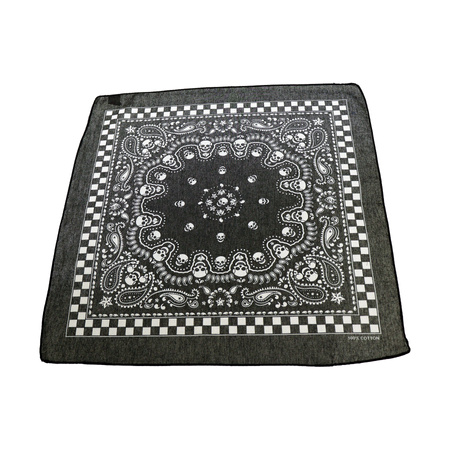 Bandama biało-czarna