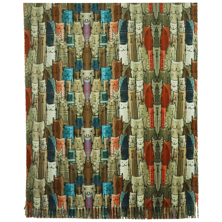 Szal Jesienno-Zimowy